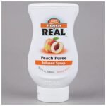 Real - Peach Puree Infused Syrup, 16.9 oz, 6 Pack