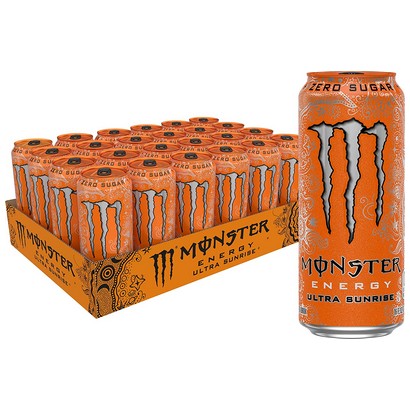 Monster Energy Drink - Ultra Sunrise - 24/16 oz cans