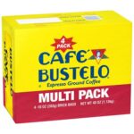 Cafe Bustelo - Multi Pack Ground Coffee - 4/10 oz Brick