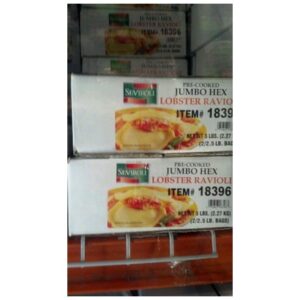 Frozen Seviroli - Jumbo Hex Lobster Ravioli - 2/2.5 lbs