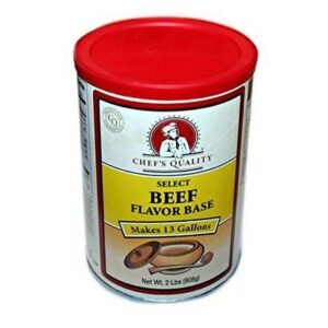 Chef's Quality - Beef Flavor Soup Base - 2 lb Tub