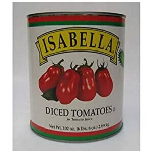 Isabella - Diced Tomatoes in Juice - #10 cans