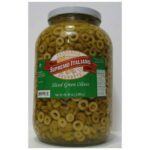 Supremo Italiano - Sliced Green Olives - gallon