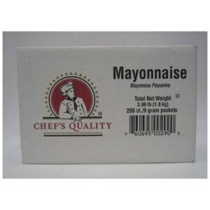 Chef's Quality - Mayonnaise Packets - 200 ct