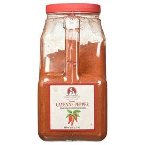 Chef's Quality - Cayenne Pepper - 5 lb Jar