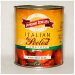 Supremo Italiano - Peeled Italian Tomatoes with Basil - #10 can