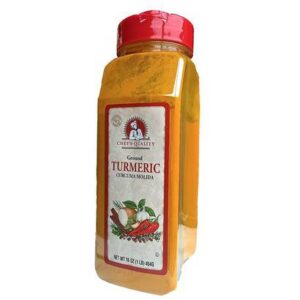 Chef's Quality - Ground Turmeric - 1 lb Jar