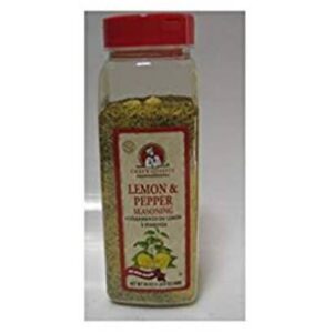Chef's Quality - Lemon Pepper Seasoning - 1.5 lb Jar