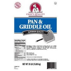 Chef's Quality - Pan & Grill Oil - 35 lbs