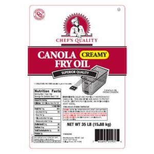 Chef's Quality - Canola Liquid Fry - 35 lbs