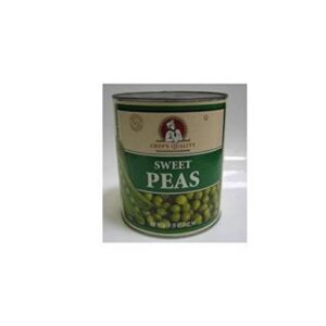 Chef's Quality - Sweet Peas 4 Sieve - #10 cans