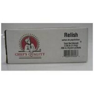 Chef's Quality - Sweet Relish - 9 gram Packet, 200 ct