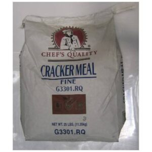Chef's Quality - Fine Cracker Meal - 25 lb Bag