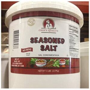 Chef's Quality - Seasoned Salt - 5 lbs