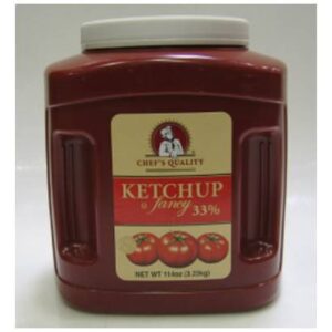 Chef's Quality - Tomato Ketchup Jug - #10 size