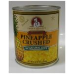 Chef's Quality - Choice Crushed Pineapple - #10 cans