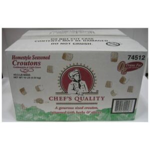 Chef's Quality - Homestyle Croutons - 4/2.5 lb Bag