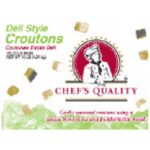 Chef's Quality - Deli Style Croutons - 4/2.5 lb Bag