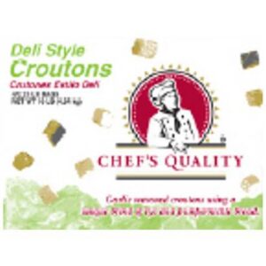 Chef's Quality - Deli Style Croutons - 4/2.5 lb Bag