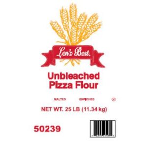 Lenz Best - Unbleached Pizza Flour - 25 lb Bag