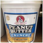Chef's Quality - Crunchy Peanut Butter - 5 lb tub