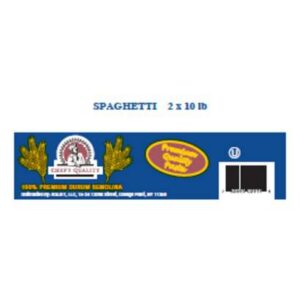Chef's Quality - 10" Spaghetti Pasta - 2/10 lbs