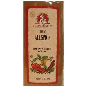 Chef's Quality - Ground All Spice - 16 oz Jar