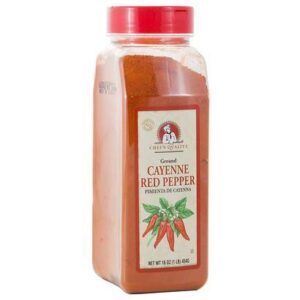 Chef's Quality - Ground Cayenne Pepper - 1 lb Jar