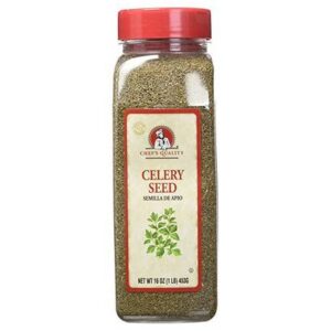 Chef's Quality - Whole Celery Seed - 1 lb Jar