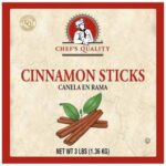 Chef's Quality - Cinnamon Sticks - 3 lbs