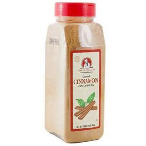 Chef's Quality - Ground Cinnamon - 1 lb Jar