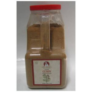 Chef's Quality - Ground Cumin Seeds - 5 lbs
