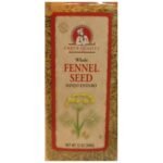 Chef's Quality - Whole Fennel Seed - 12 oz Jar