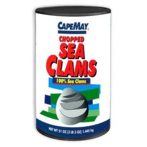 Cape May Chopped Sea Clams - 51 oz Can