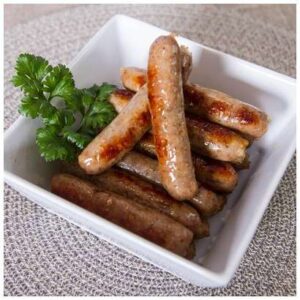 Good Morning Sunrise - Cooked Buffet Sausage Links, 0.8 oz each - 10 lbs