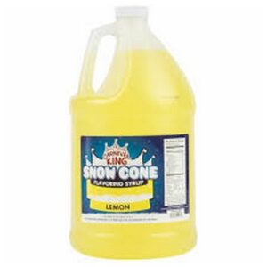 Sno Ball - Lemon Syrup, 5+1 - gallon