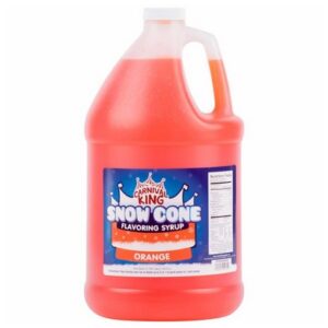 Sno Ball - Orange Syrup, 5+1 - gallon