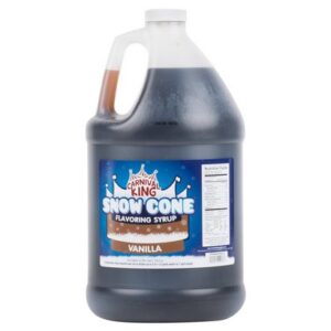 Sno Ball - Vanilla Syrup, 5+1 - gallon