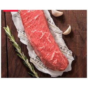 Frozen Black Angus Flat Iron Steaks, 6 oz each - 4.5 lb units