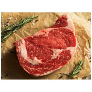 Frozen Beef Ribeye Steaks, 4 oz each - 10 lbs