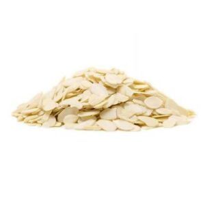 Sliced, Blanched Almonds - 3 lbs