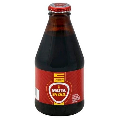 Malta India - Non Alcoholic Malt Beverage - 24/7 oz