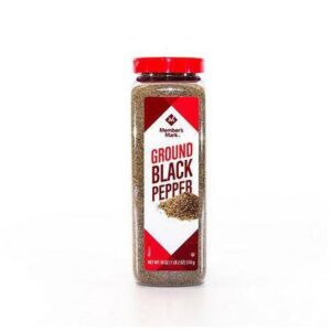 Whole Ground Black Pepper - 18 oz