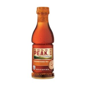 Gold Peak Unsweetened Black Tea Bottle, 18.5 fl oz