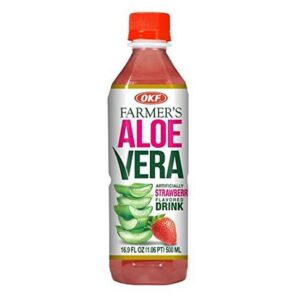 Pocas OKF - Farm Aloe Strawberry - 16.9 Oz