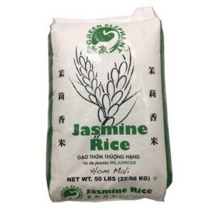 Green Elephant - Jasmine Rice - 50 lb Bag