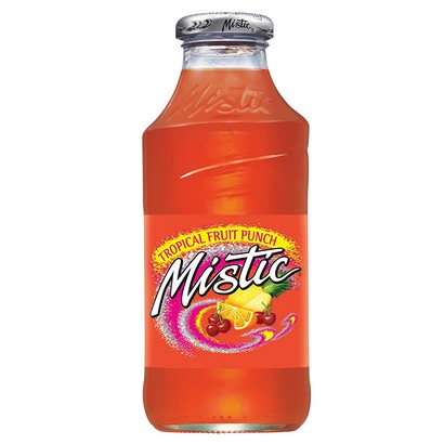 Mistic -Tropical Fruit Punch- 24/16 oz glass bottles