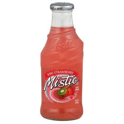 Mistic - Strawberry Kiwi Drink - 24/16 oz glass bottles