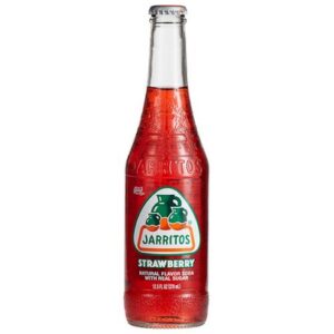 Jarritos - Strawberry Soda - 24/12.5 oz glass bottles