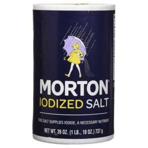 Morton - Iodized  Salt - 26 Oz